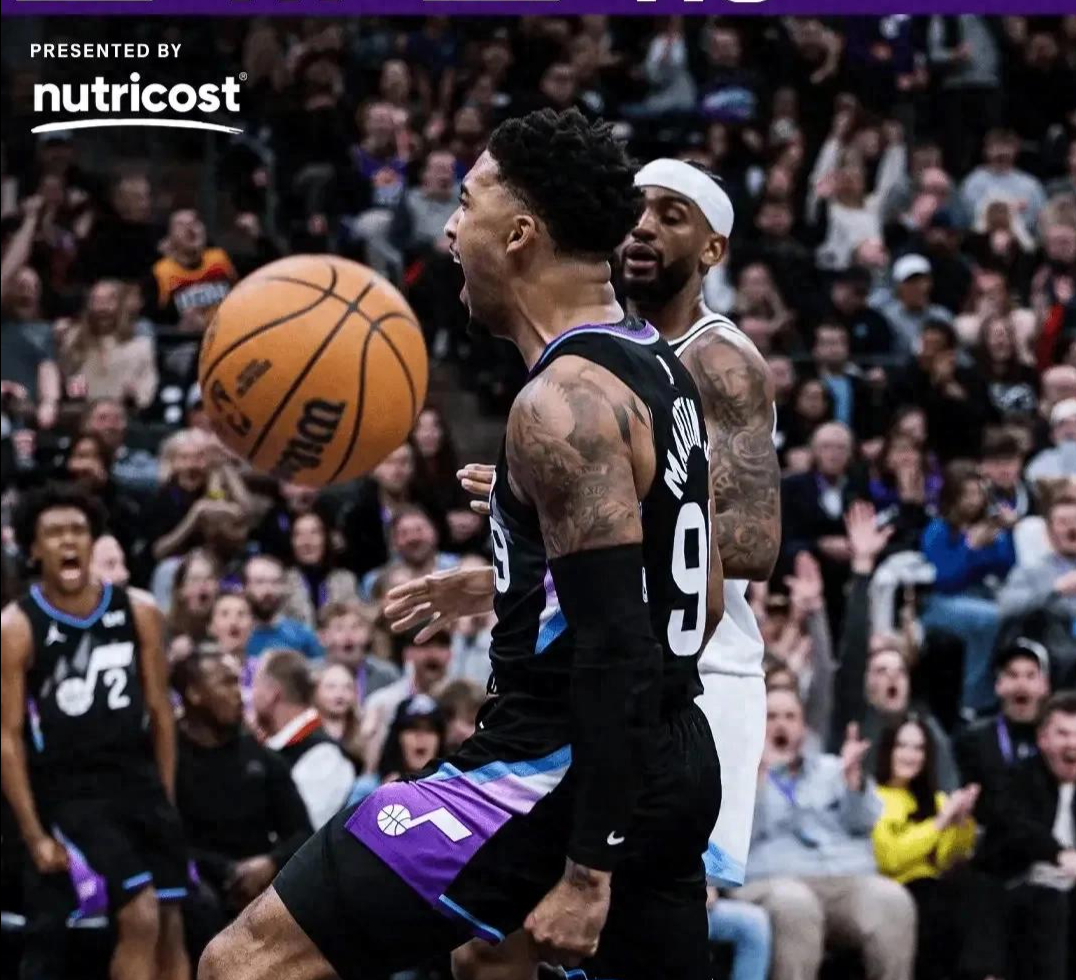 爵士队气势如虹，横扫对手！